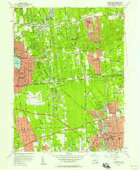Patchogue 1956 topographic map thumbnail