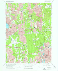Patchogue 1967 topographic map thumbnail