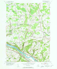 Pattersonville 1954 topographic map thumbnail