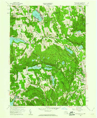 Peach Lake 1958 topographic map thumbnail