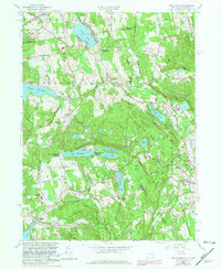 Peach Lake 1958 topographic map thumbnail