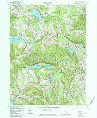 Peach Lake 1958 topographic map thumbnail