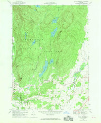 Putnam Mountain 1966 topographic map thumbnail