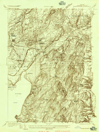 Quaker Springs 1934 topographic map thumbnail