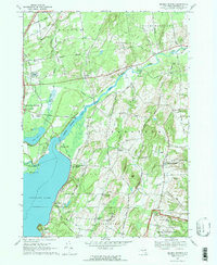 Quaker Springs 1967 topographic map thumbnail