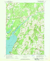 Quaker Springs 1967 topographic map thumbnail