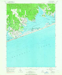 Quogue 1956 topographic map thumbnail