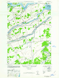 Raquette River 1946 topographic map preview