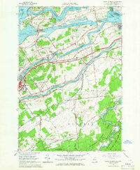 Raquette River 1964 topographic map thumbnail
