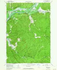 Red House 1962 topographic map thumbnail