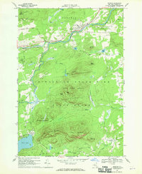 Redford 1968 topographic map thumbnail