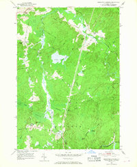 Remington Corners 1951 topographic map thumbnail