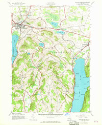 Richfield Springs 1943 topographic map thumbnail