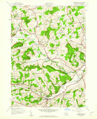 Richmondville 1944 topographic map thumbnail