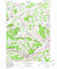 Richmondville 1944 topographic map thumbnail
