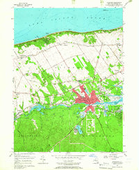 Riverhead 1956 topographic map preview