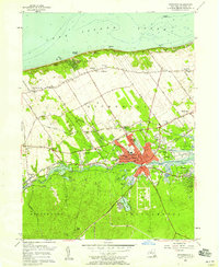 Riverhead 1956 topographic map preview