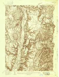 Schuylerville 1935 topographic map thumbnail