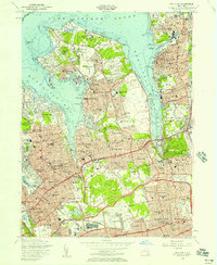Sea Cliff 1954 topographic map thumbnail
