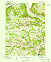 Seeley Creek 1953 topographic map thumbnail