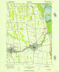 Seneca Falls 1943 topographic map thumbnail