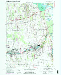Seneca Falls 1953 topographic map thumbnail