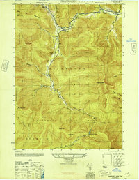 Shandaken 1946 topographic map thumbnail
