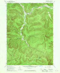 Shandaken 1960 topographic map thumbnail