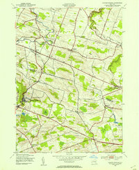 Sharon Springs 1943 topographic map thumbnail