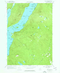 Shelving Rock 1966 topographic map thumbnail