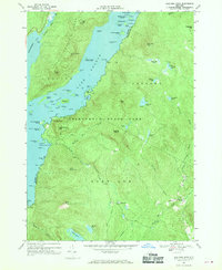 Shelving Rock 1966 topographic map thumbnail