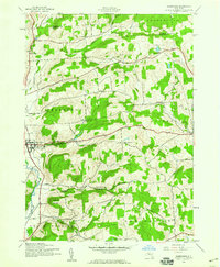 Sherburne 1943 topographic map thumbnail