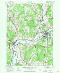 Sidney 1943 topographic map thumbnail