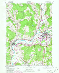 Sidney 1943 topographic map thumbnail