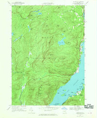 Silver Bay 1966 topographic map thumbnail