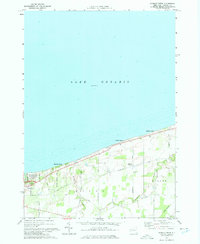 Sixmile Creek 1973 topographic map thumbnail