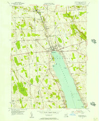 Skaneateles 1955 topographic map thumbnail