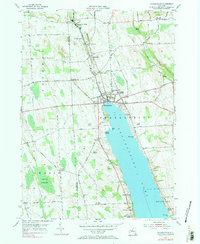 Skaneateles 1955 topographic map thumbnail