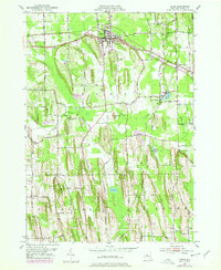Sodus 1952 topographic map thumbnail
