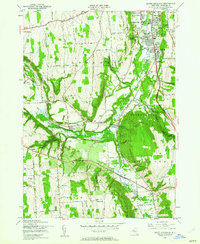 South Onondaga 1955 topographic map thumbnail