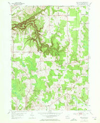 South Ripley 1954 topographic map thumbnail