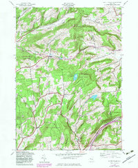 South Valley 1943 topographic map thumbnail