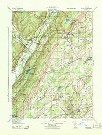 Otisville 1943 topographic map thumbnail