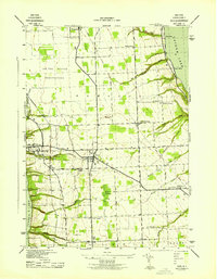 Ovid 1942 topographic map thumbnail