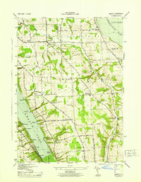 Owasco 1943 topographic map thumbnail