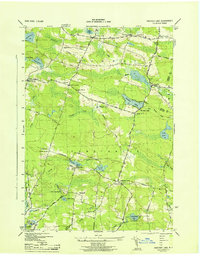 Panther Lake 1943 topographic map thumbnail