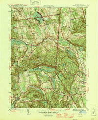 Peach Lake 1946 topographic map thumbnail