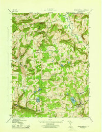 Rensselaerville 1946 topographic map thumbnail