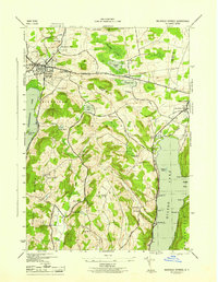 Richfield Springs 1945 topographic map thumbnail