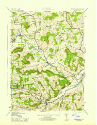 Richmondville 1945 topographic map thumbnail